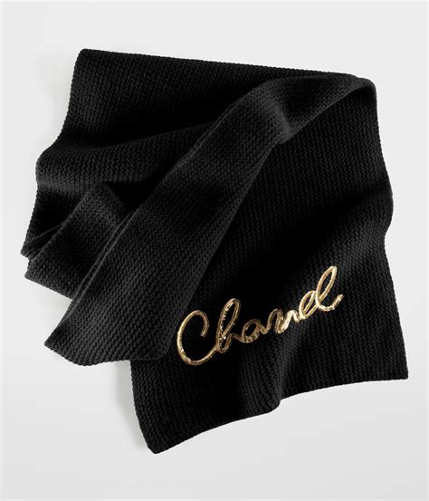 vintage chanel scarf|chanel scarf cashmere.